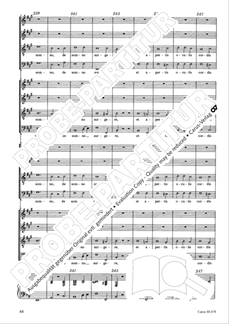Hora est 4-Part scores gallery preview page 45