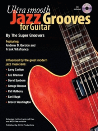 Book cover for Ultra Smooth Jazz Grooves for Guitar