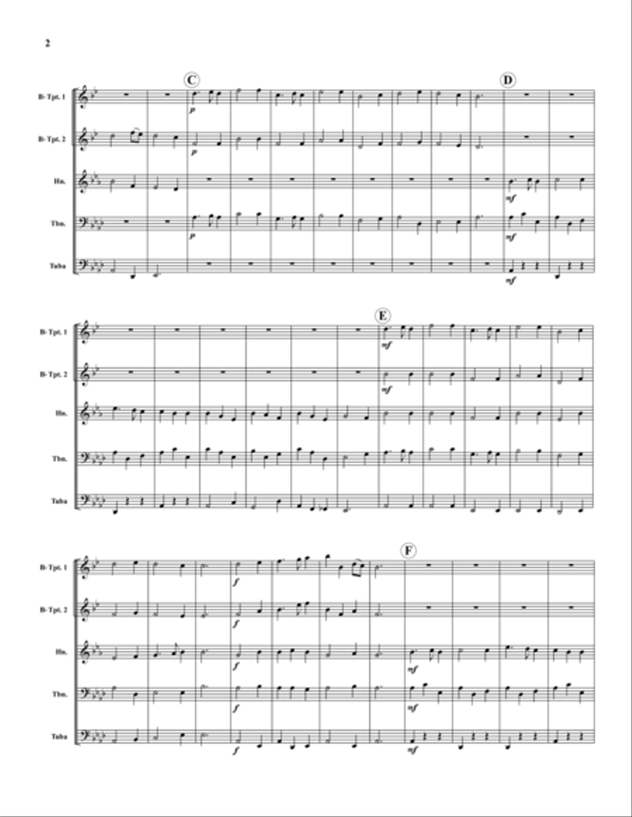Air Brass Quintet scores gallery preview page 2