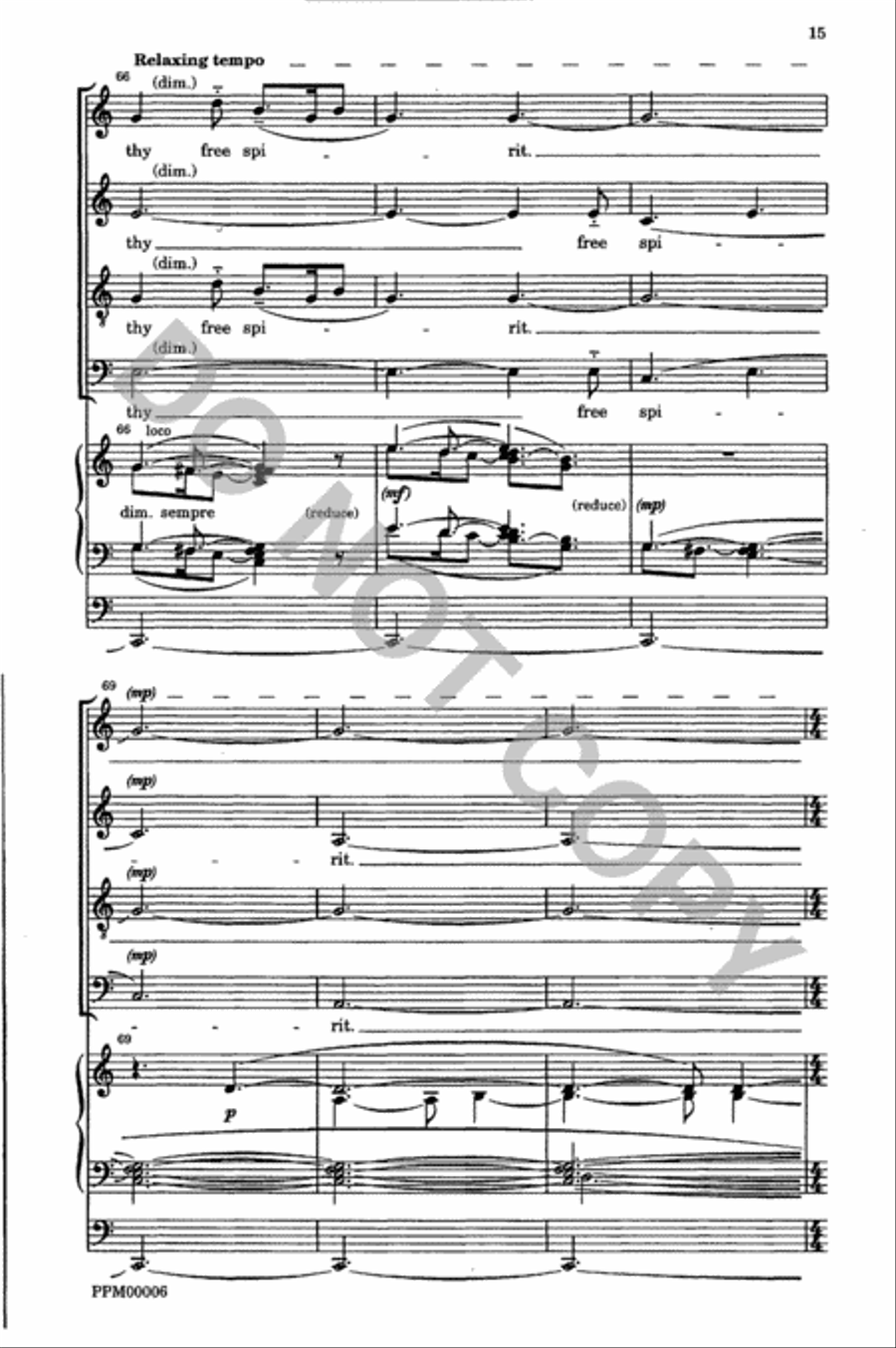 Create in Me a Clean Heart 4-Part scores gallery preview page 16