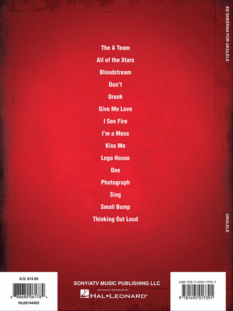 Ed Sheeran for Ukulele Ukulele scores gallery preview page 2
