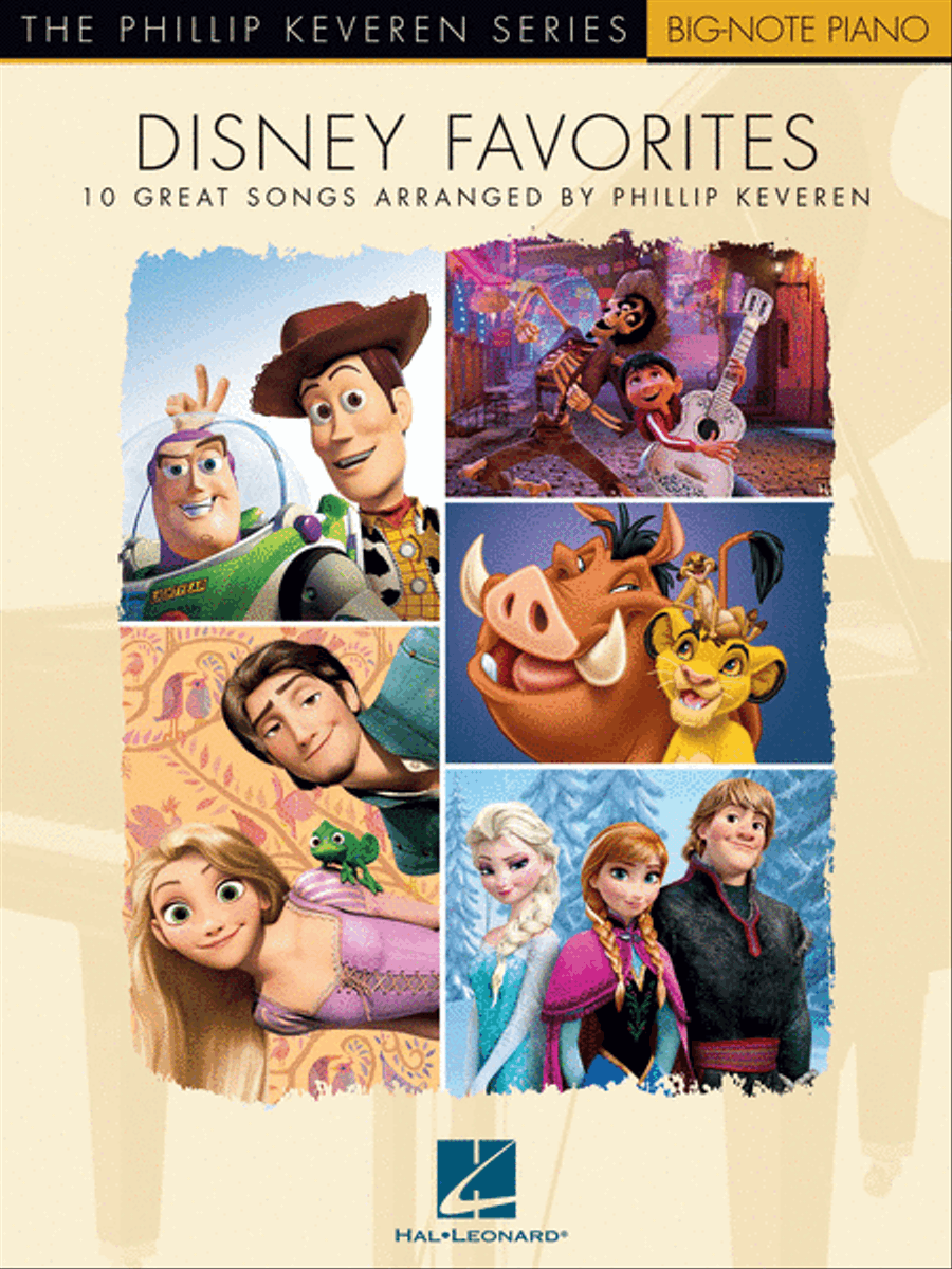 Disney Favorites Disney Favorites Easy Piano scores gallery preview page 1