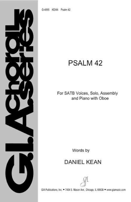 Psalm 42 - Instrument edition