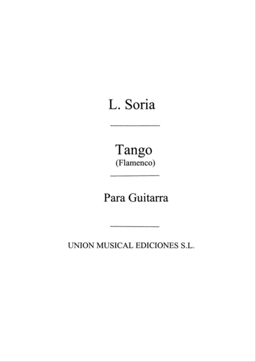 Tango Flamenco