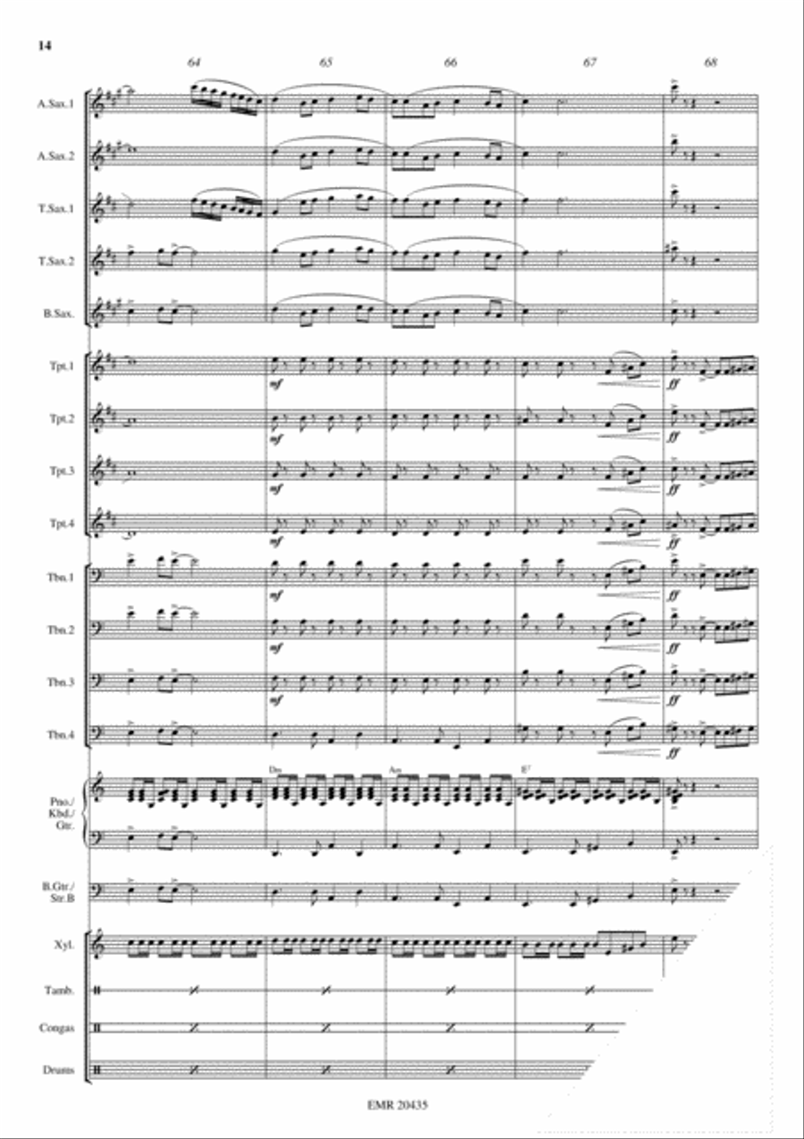 Russian Passion Russian Passion Big Band scores gallery preview page 15