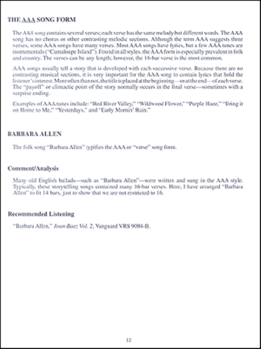 You Can Teach Yourself Song Writing - Book/CD Set Voice scores gallery preview page 2