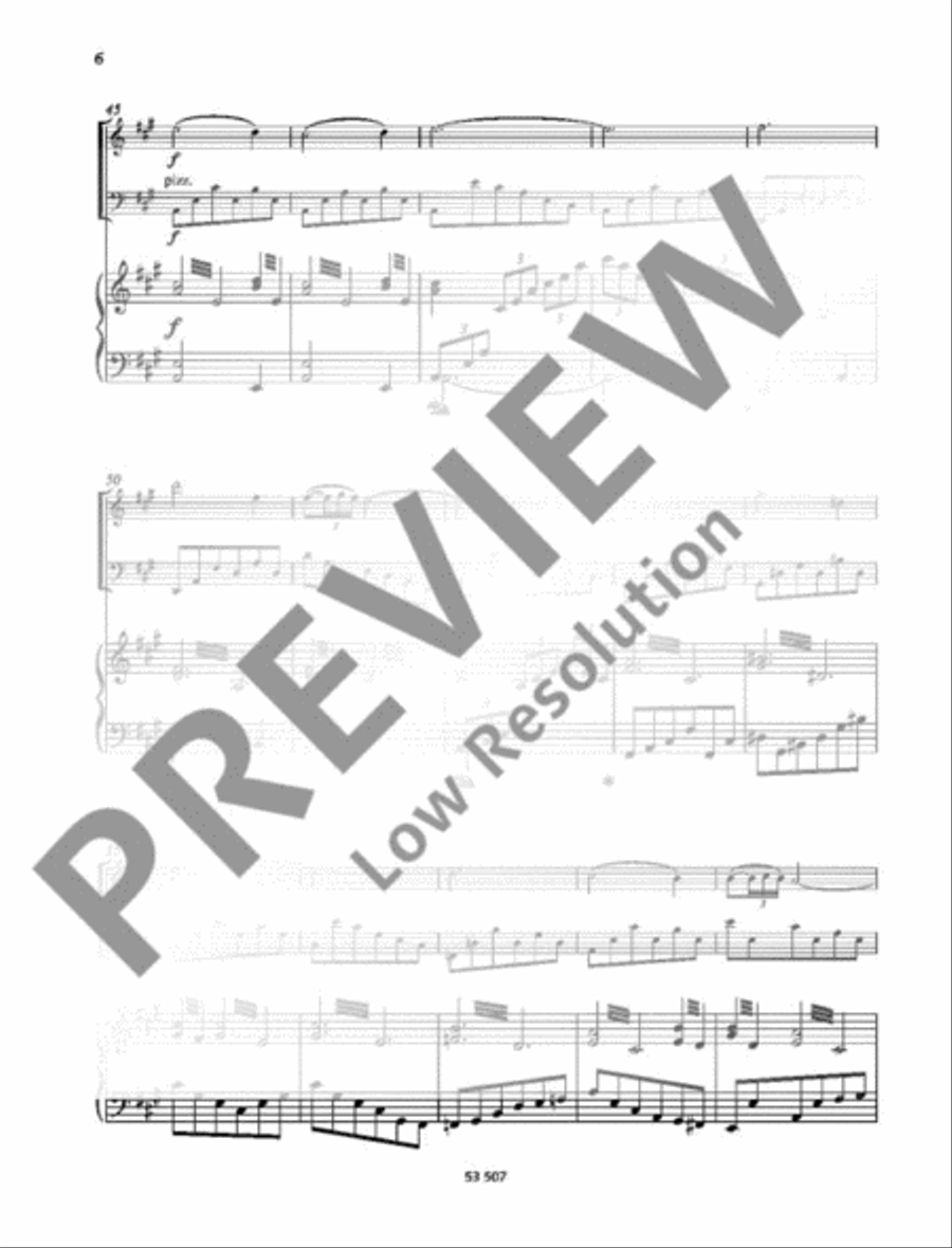 Memories of the Alhambra Piano Trio scores gallery preview page 7