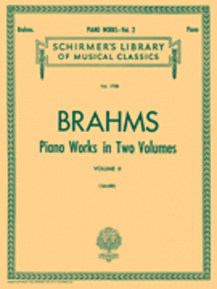 Book cover for Piano Works – Volume 2