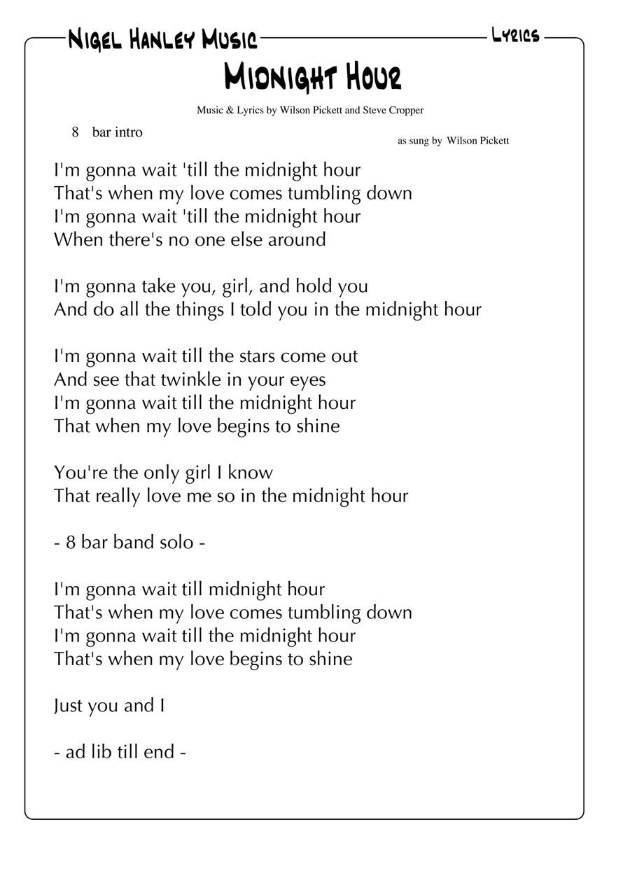 In The Midnight Hour In The Midnight Hour Jazz Ensemble scores gallery preview page 6