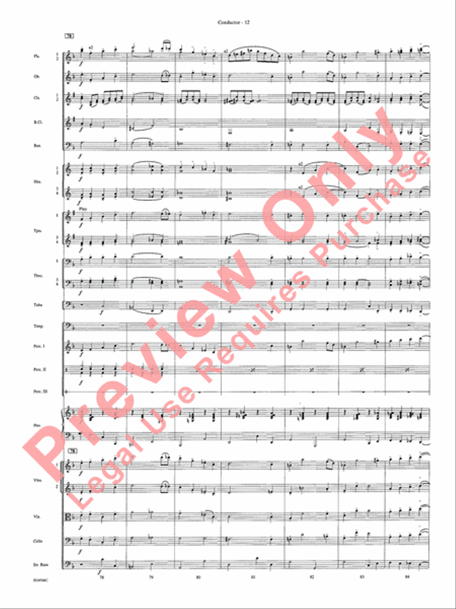 A Salute to the Big Bands Full Orchestra scores gallery preview page 15