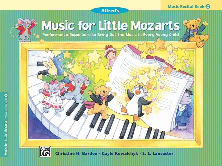 Music for Little Mozarts Recital Book, Book 2 Piano Method scores gallery preview page 1