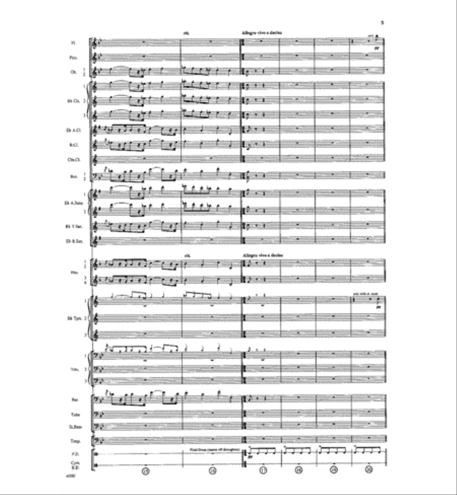 Farandole Concert Band scores gallery preview page 5