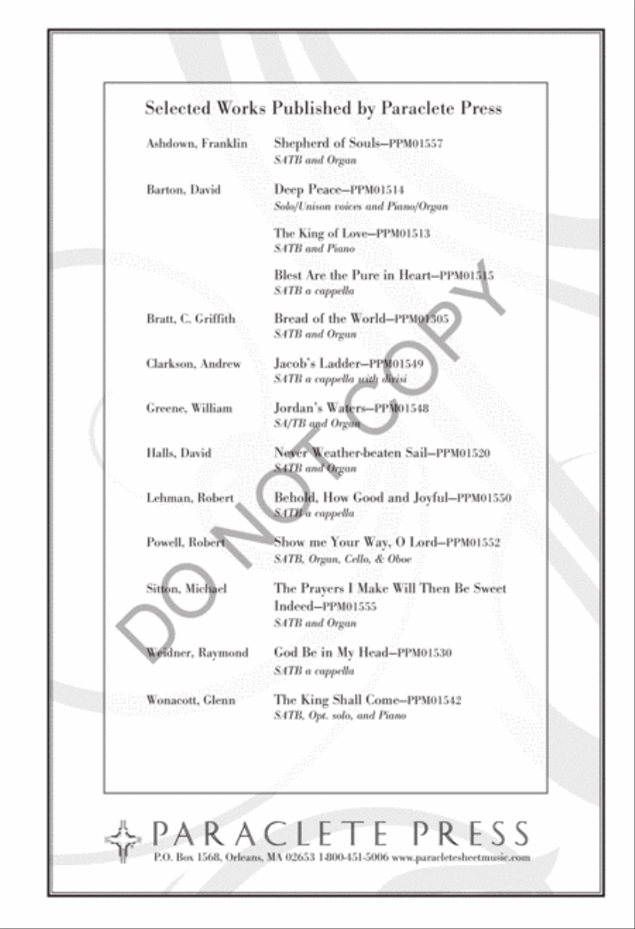 Christ, the Lord, Is Risen Today 4-Part scores gallery preview page 17
