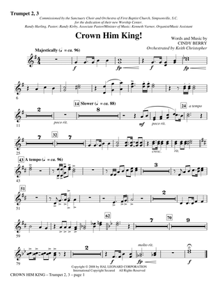 Crown Him King! - Bb Trumpet 2,3