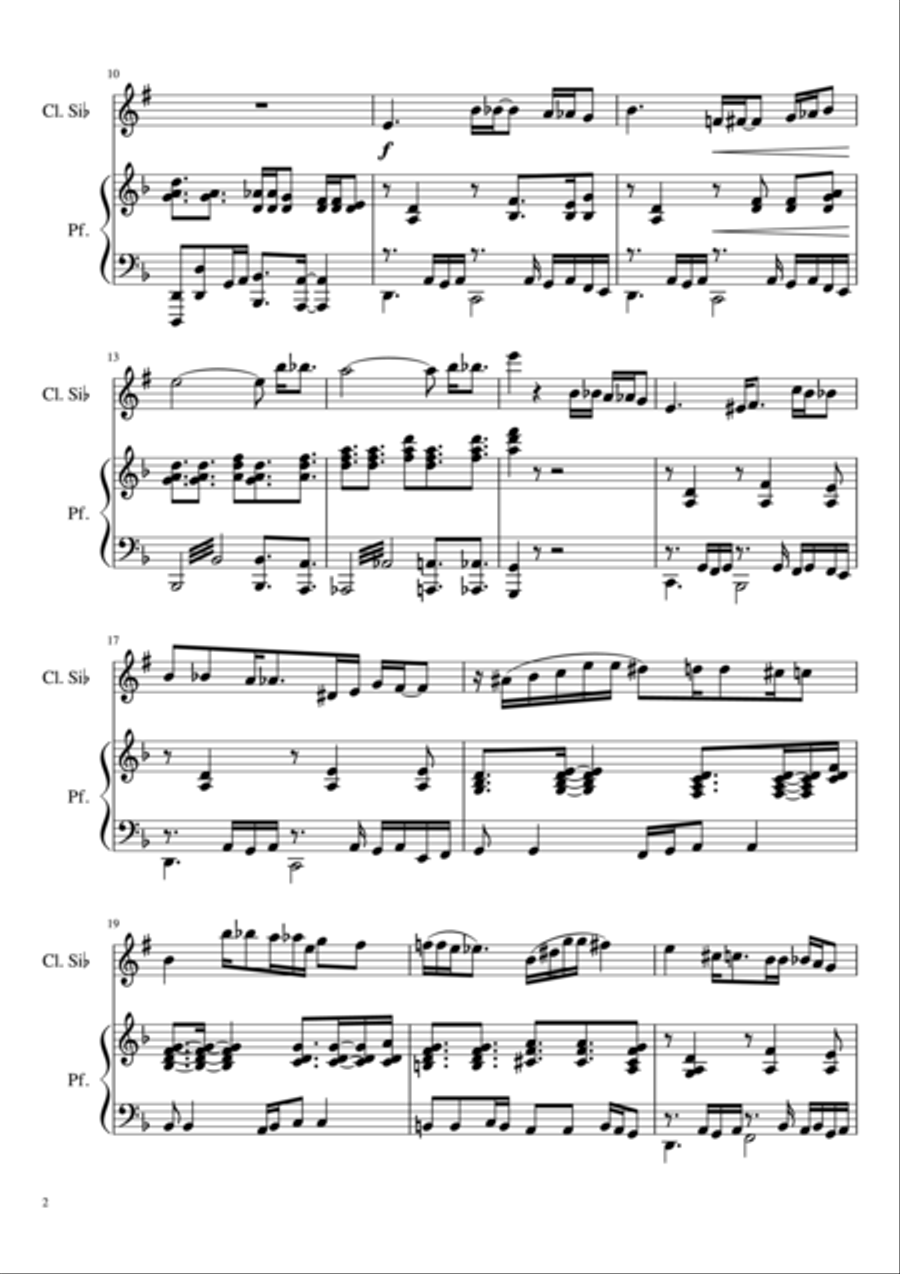 ClarinoSong Woodwind Duet scores gallery preview page 2