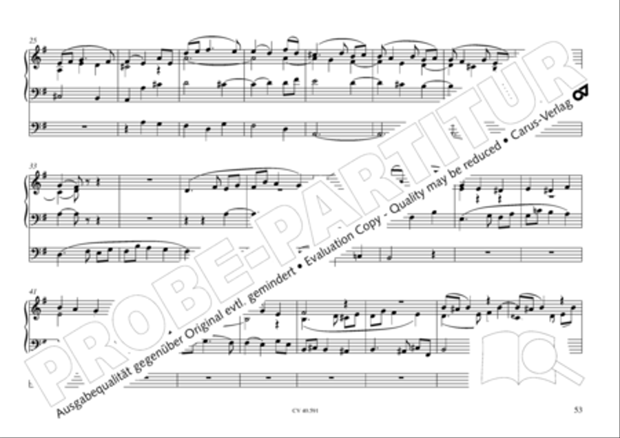 Free Organ Music from the Romantic Period, Vol. III (Freie Orgelmusik der Romantik, Band III) Organ scores gallery preview page 54