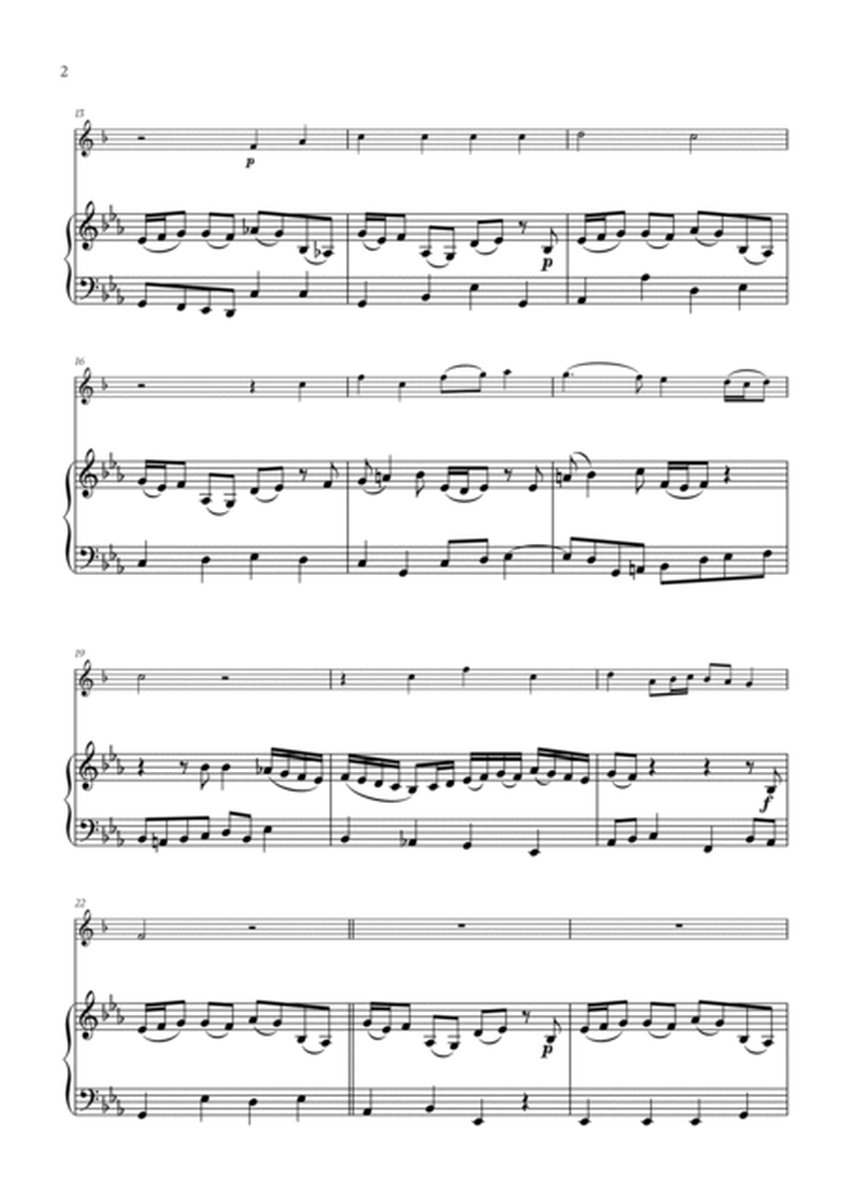 Johann Sebastian Bach - Wachet auf, ruft uns die Stimme (for Trumpet in Bb and Piano)