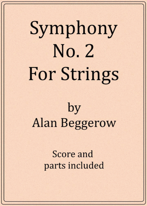 Book cover for Symphony No. 2 For Strings