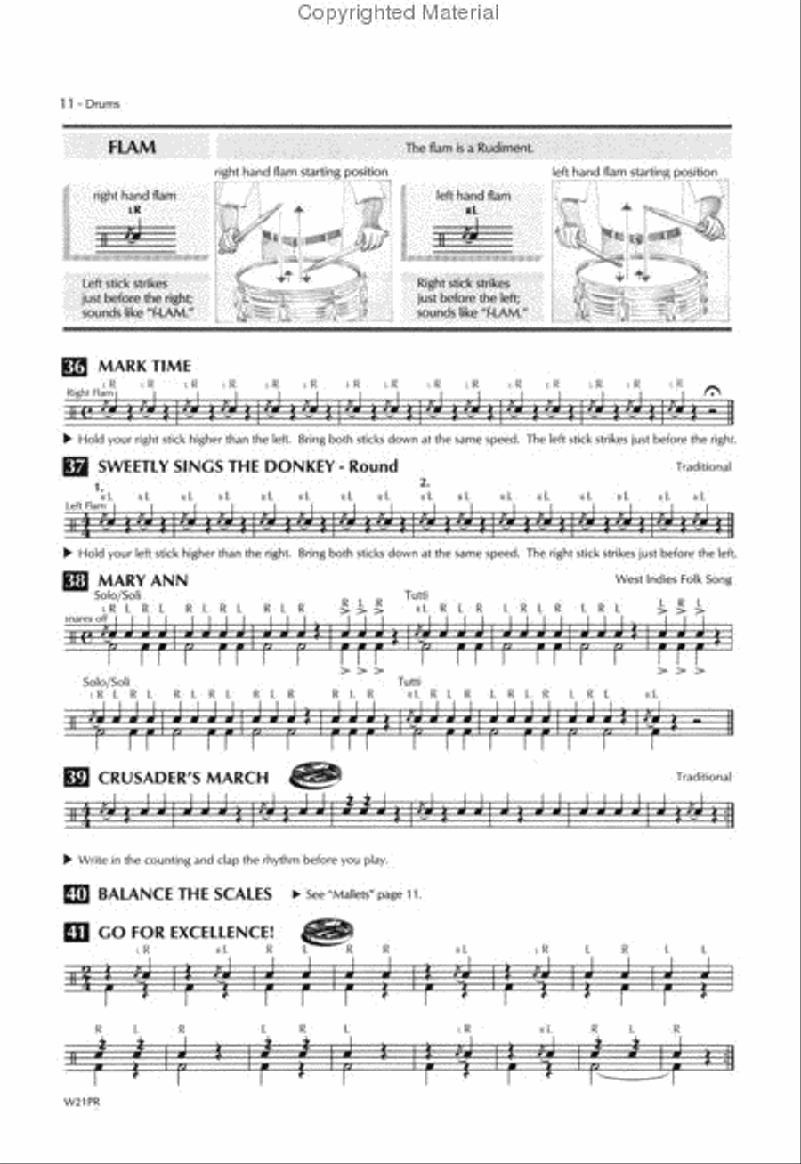 Standard of Excellence Book 1, Award Pin Concert Band Methods scores gallery preview page 2