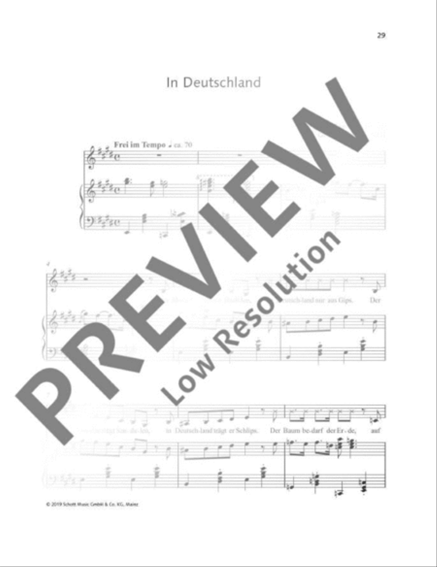 In Deutschland Voice Solo scores gallery preview page 2