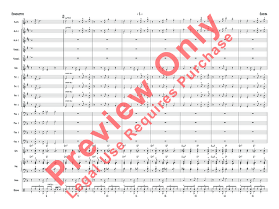 Cariba Jazz Ensemble scores gallery preview page 3