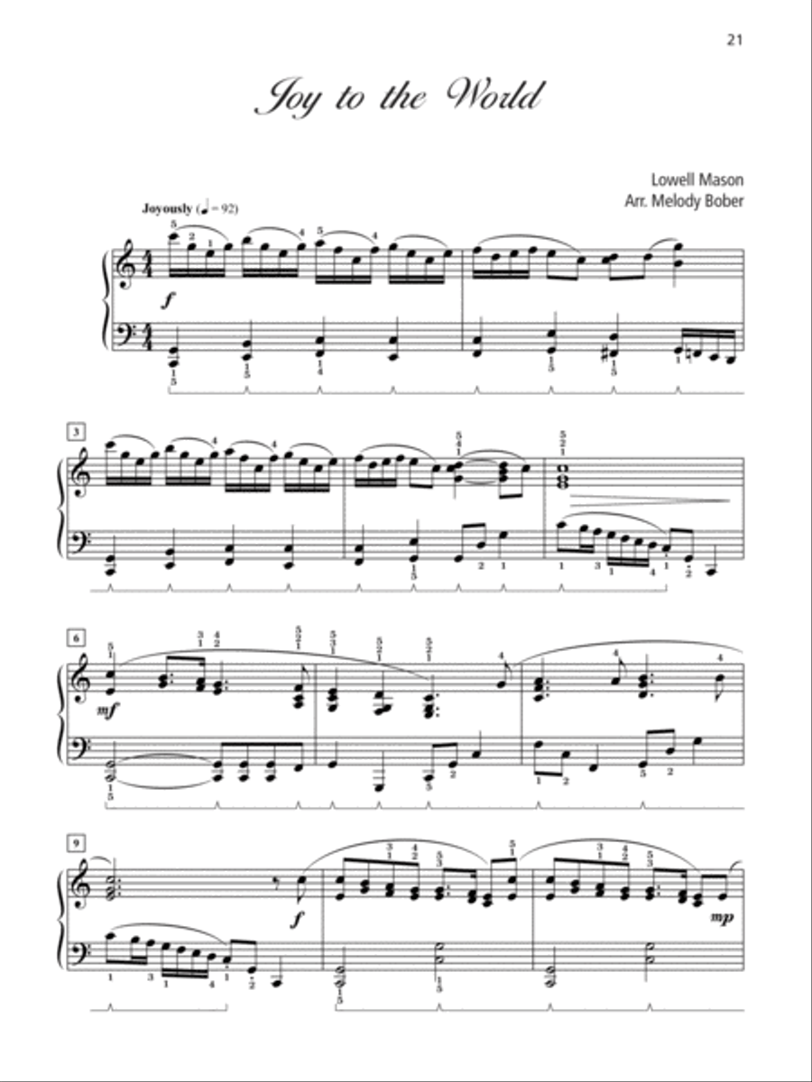 Grand Solos for Christmas 4-6 (Value Pack) Piano Method scores gallery preview page 13