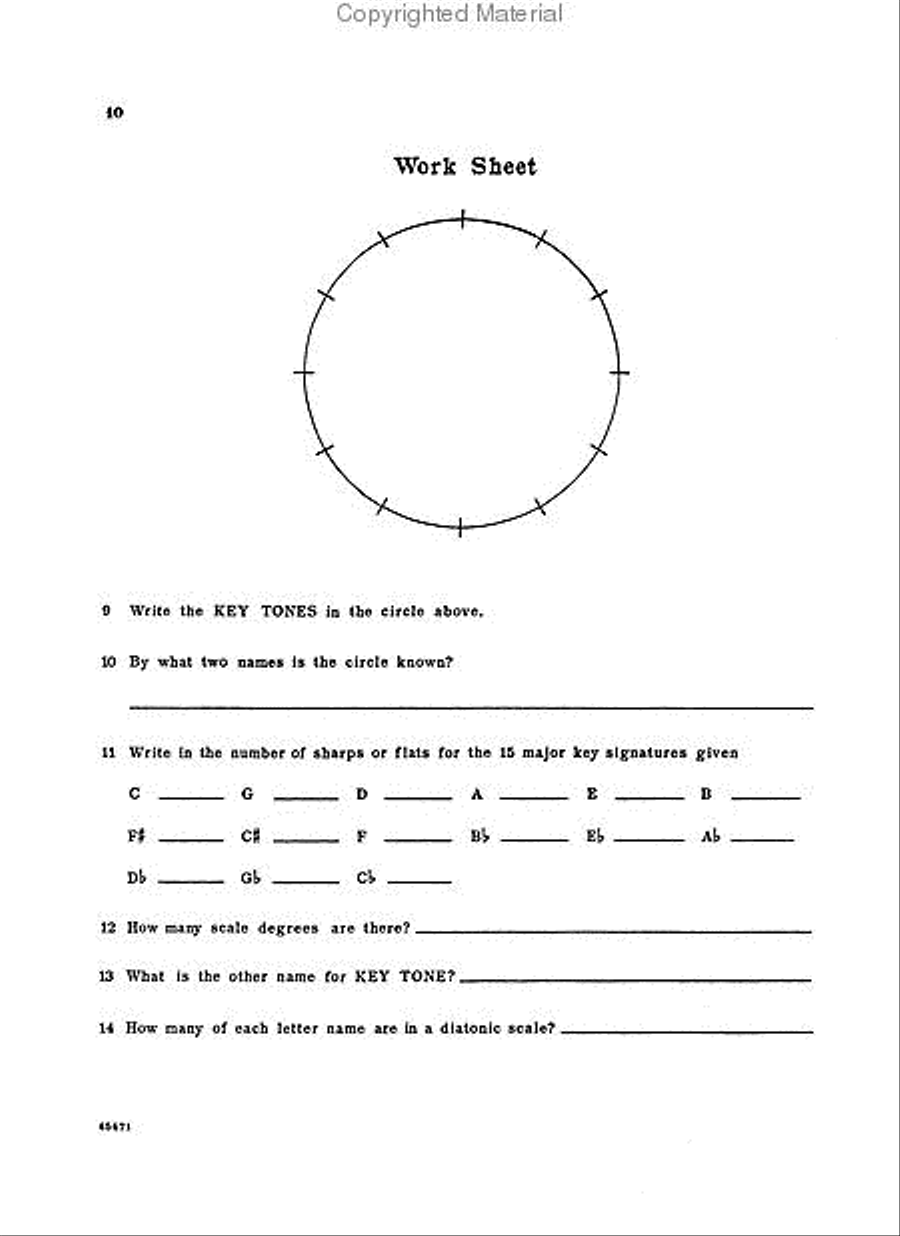 Theory for Piano Students – Book 2