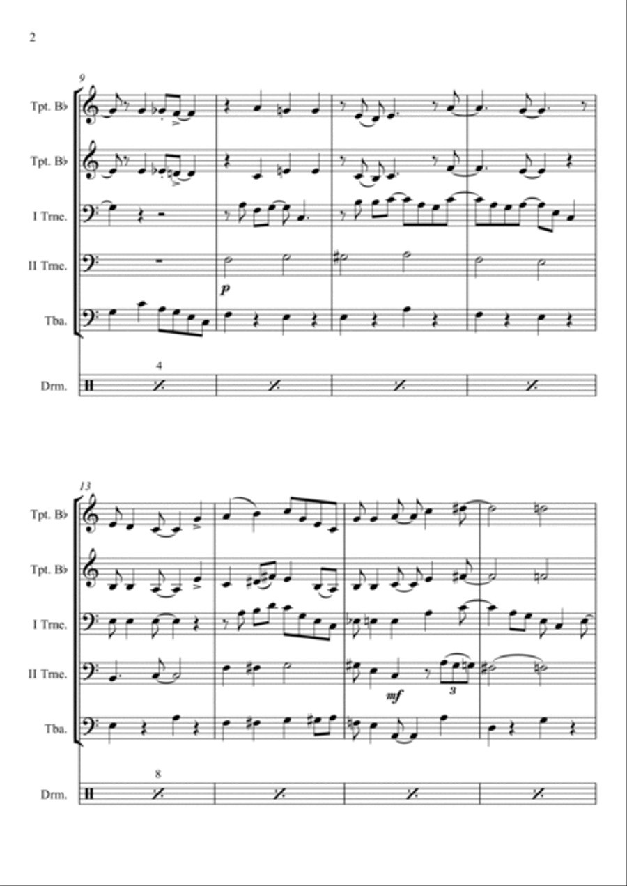 You've Got A Friend In Me Large Ensemble scores gallery preview page 2