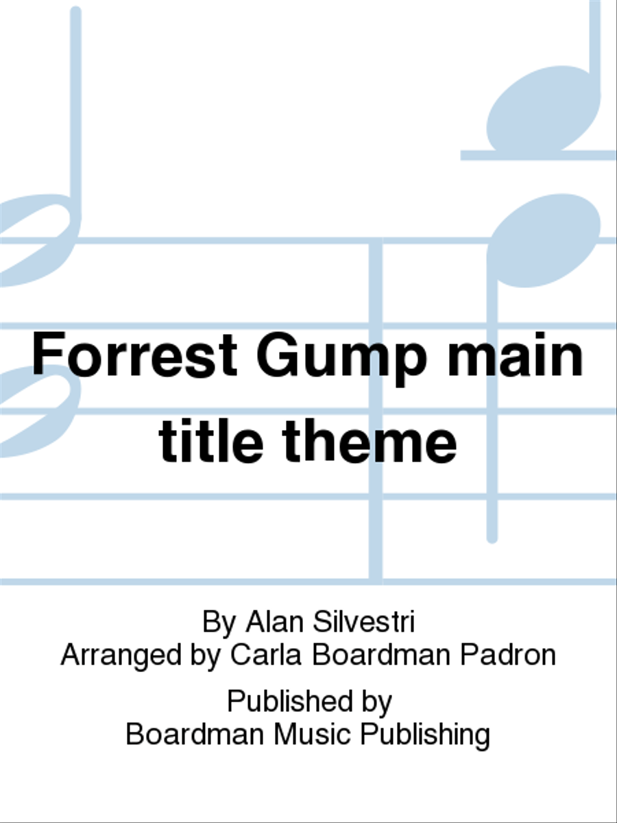 Forrest Gump main title theme String Quartet scores gallery preview page 1