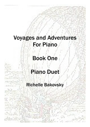 Book cover for Bakovsky, R: Voyages and Adventures for 2 Pianos, Book 1