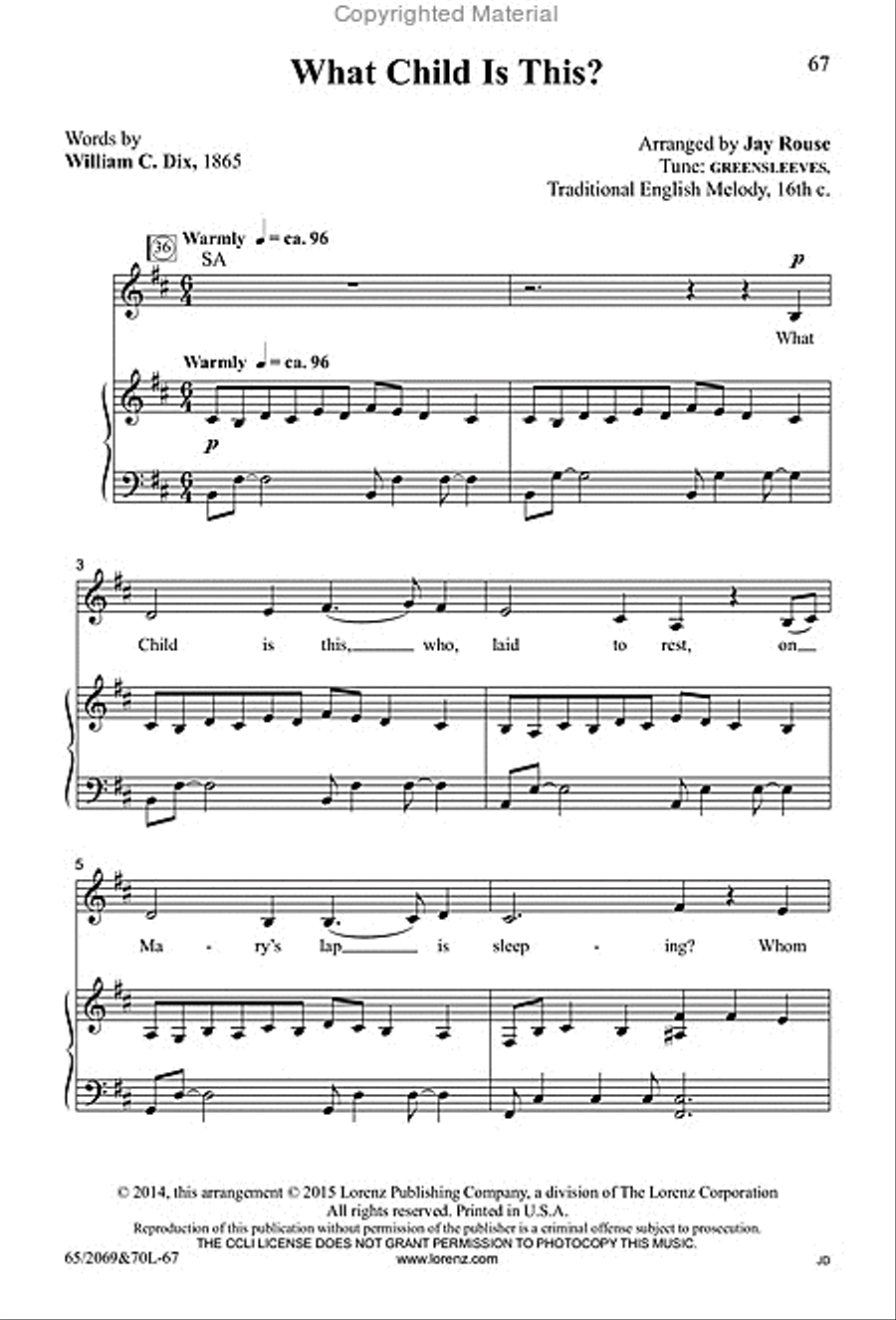 A Noel Celebration 4-Part scores gallery preview page 20