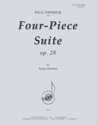 Four Piece Suite, Op. 28 - String Orch - Set