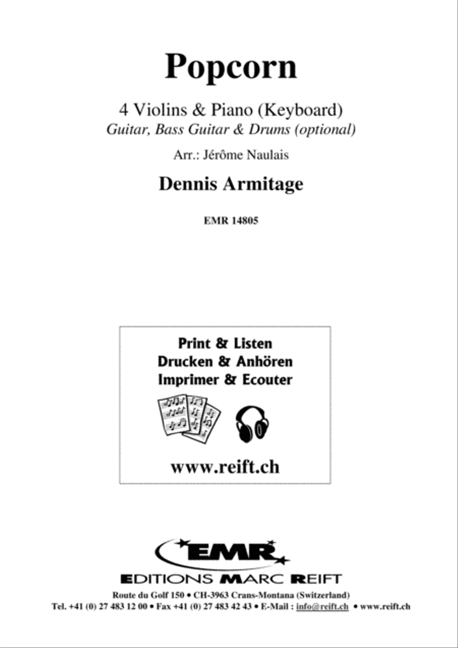 Popcorn Popcorn Violin scores gallery preview page 2