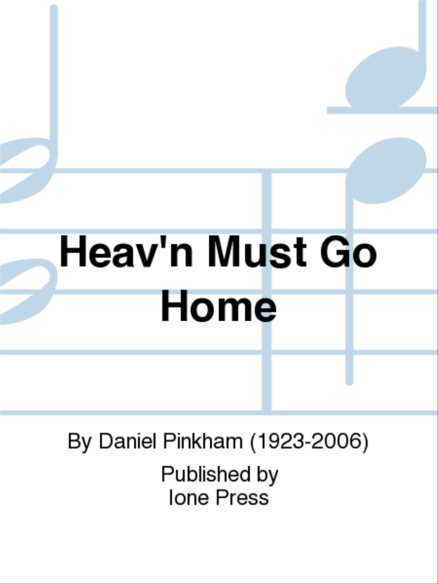 Heav'n Must Go Home SA scores gallery preview page 1