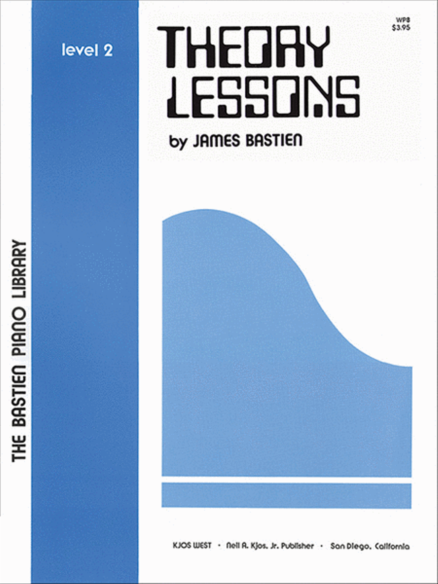 Theory Lessons, Level 2 Piano Method scores gallery preview page 1