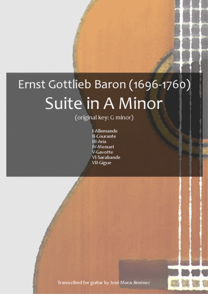 Suite in A minor - E. G. Baron image number null