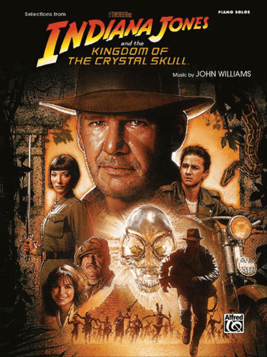 Selections from the Motion Picture Indiana Jones and the Kingdom of the Crystal Skull Piano Solo scores gallery preview page 1