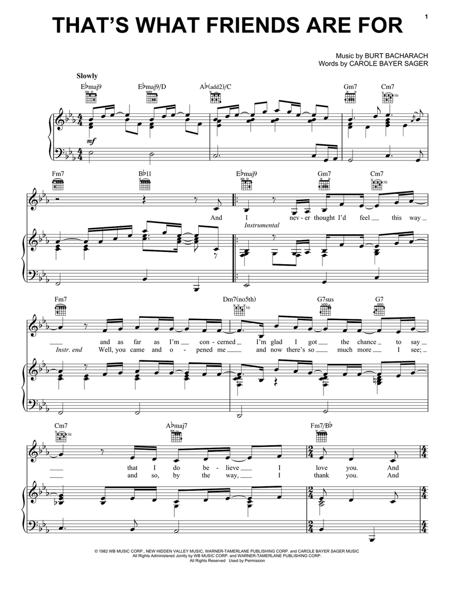 That's What Friends Are For