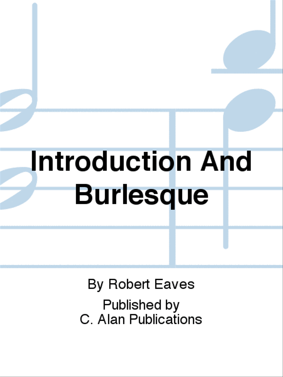 Introduction And Burlesque Trombone scores gallery preview page 1