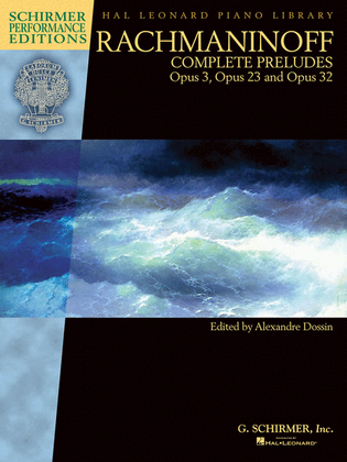 Rachmaninoff – Complete Preludes for Piano, Op. 3, 23, and 32