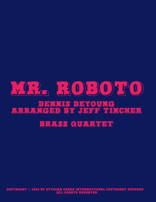 Mr. Roboto