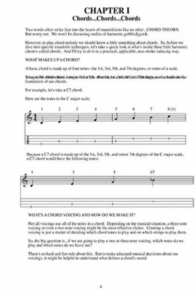 Mandolin Chord Melody System