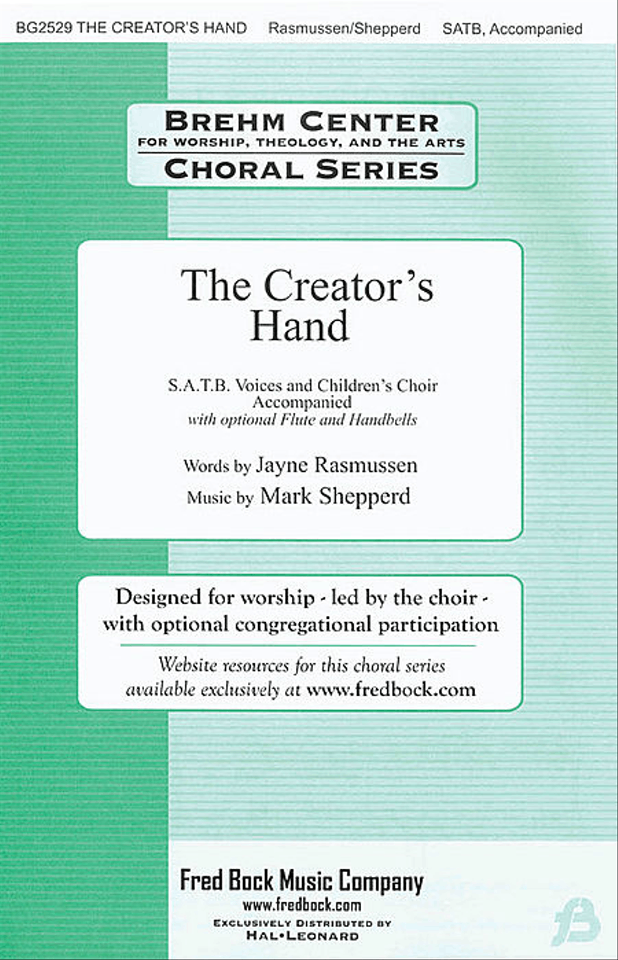 The Creator's Hand The Creator's Hand Choir scores gallery preview page 1