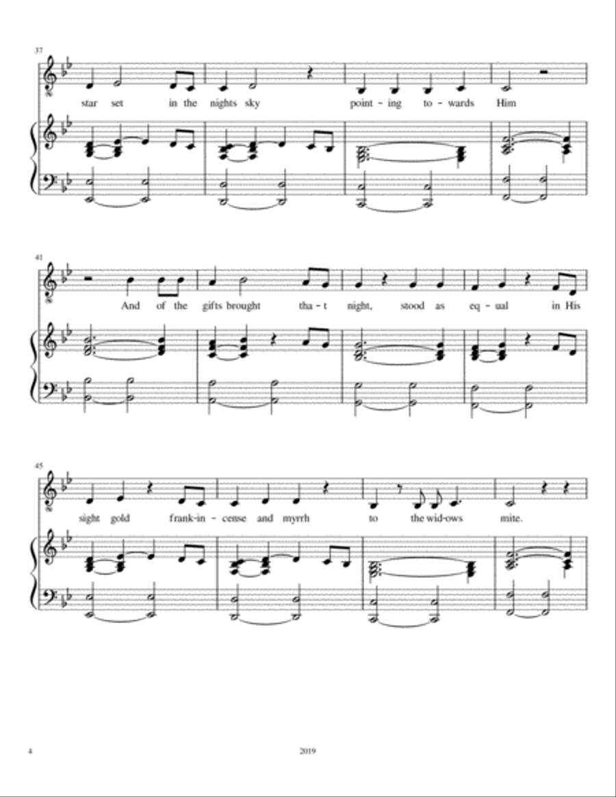 Light The World Light The World Voice scores gallery preview page 4