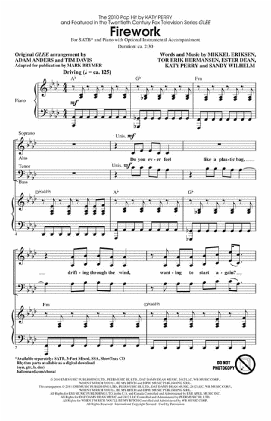 Firework 4-Part scores gallery preview page 2