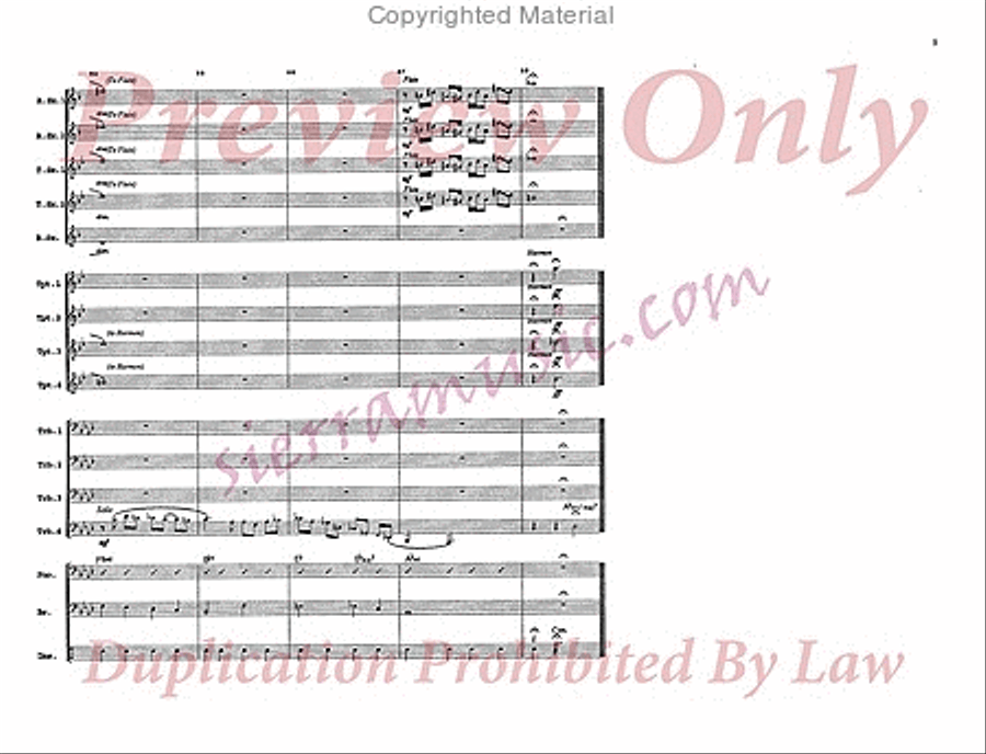 Wave Jazz Ensemble scores gallery preview page 10