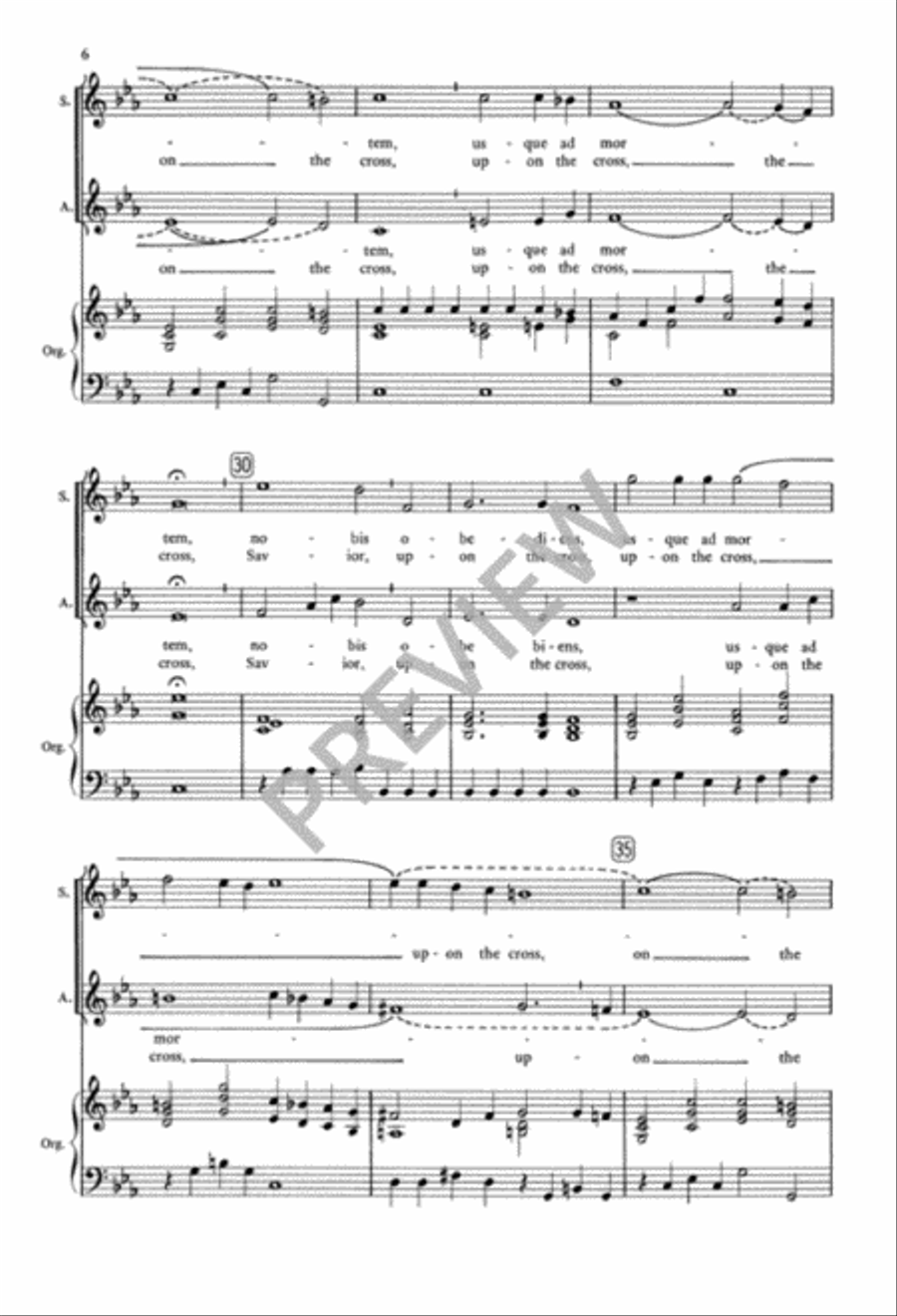 Christus factus est SA scores gallery preview page 7