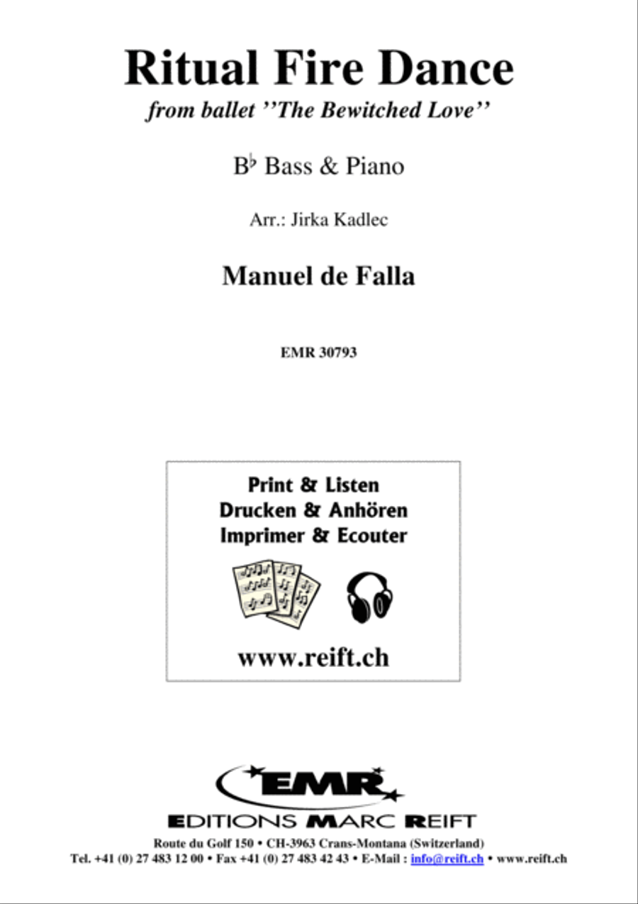 Ritual Fire Dance Ritual Fire Dance Piano Accompaniment scores gallery preview page 1