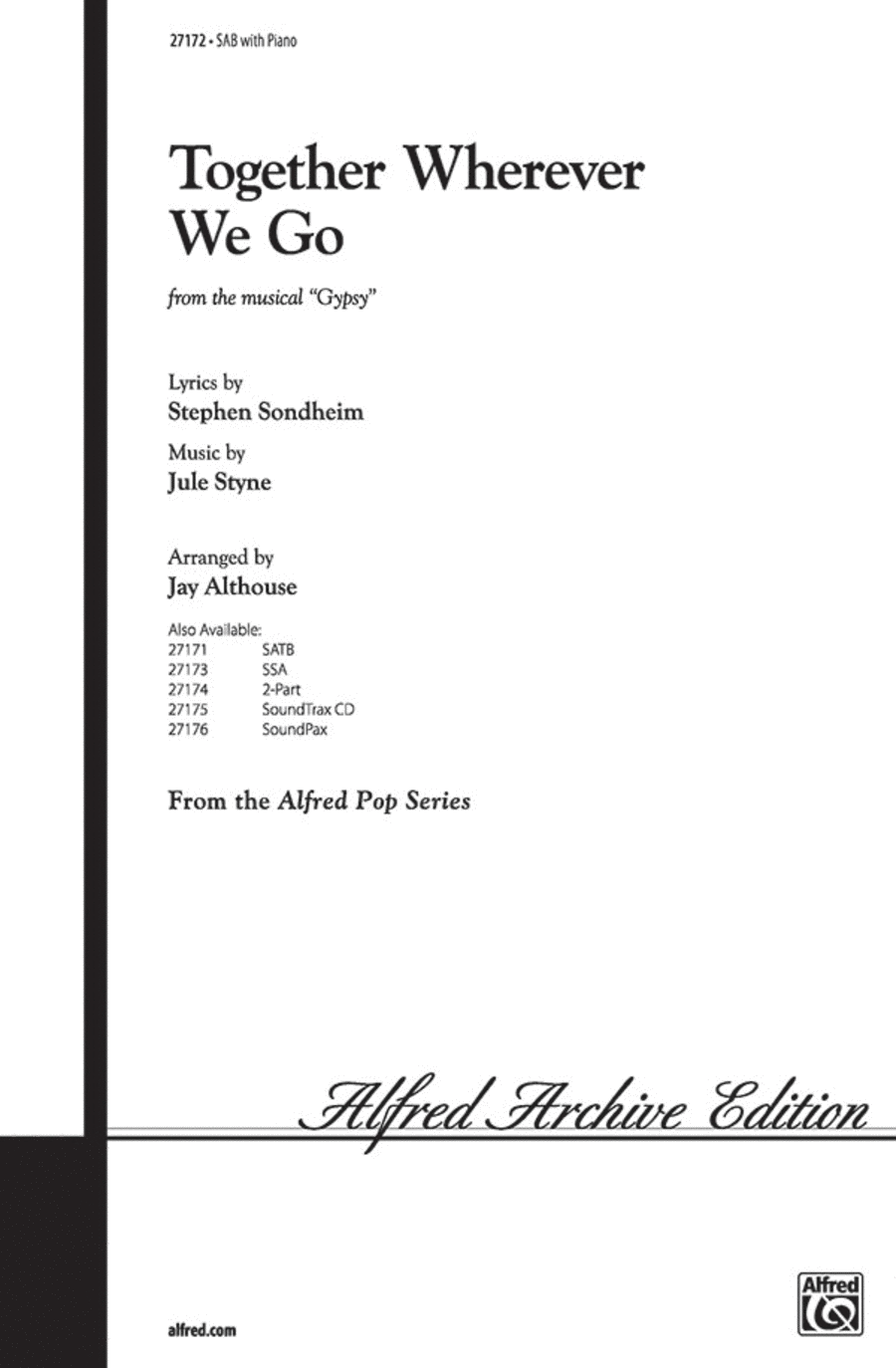 Together Wherever We Go 3-Part scores gallery preview page 1