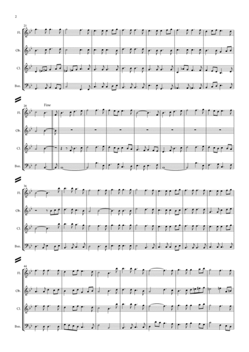 Charpentier: Noëls sur les instruments (Carols on the Instruments) H 534 (Complete) - wind quartet image number null